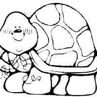 DIVERTIDAS TORTUGAS PARA PINTAR